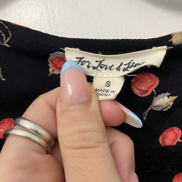 For Love and Lemons Cherry Dress - Picture 6 of 10